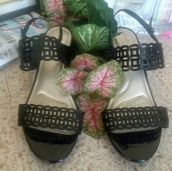 Shoe Source Worldwide Shoes - dexflex Comfort Block Heel Shoes Sz 11W